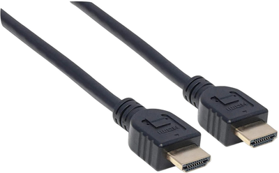 Кабель Manhattan HDMI M - M V1.4 CL3 4K 3 м Black (766623353946)