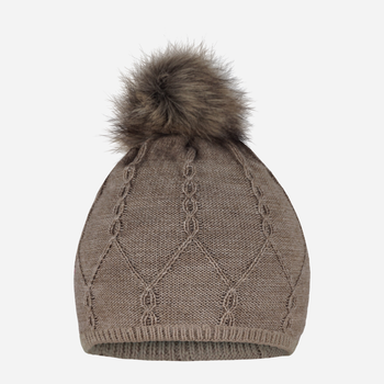 Czapka zimowa damska STING Hat 10S One Size Beżowa (5905999070117)