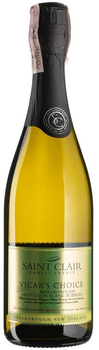 Ігристе вино Saint Clair Sauvignon Blanc Vicars Choice біле брют 0.75 л 12.5% (9418076001608)