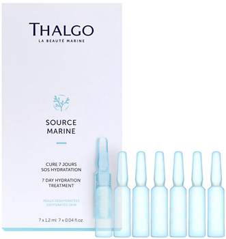 Koncentrat do twarzy Thalgo Source Marine Tratamiento Hidratante 7 x 1.2 ml (3525801682752)