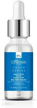Serum do twarzy Skin Chemists LondonYouth Series Marulua Oil 4%, Q10 1%, Rosehip Oil 4% Dry Skin Serum 30 ml (5060881926061)