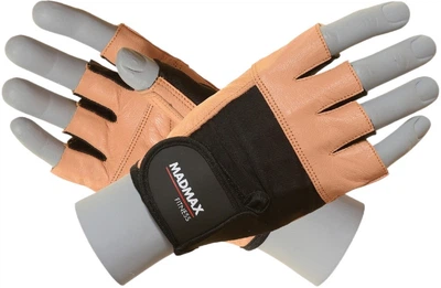 Рукавички для фітнесу MadMax MFG-444 Fitness Brown M