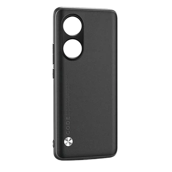 Кожаный чехол - накладка CODE Tactile Experience для Honor 90 black