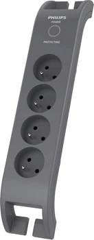 Listwa zasilająca Philips SPN3140A/60 4 gniazda 2 m Szary