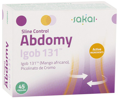 Suplement diety Sakai Sline Control Abdomy 45 kapsułek (8423245030328)