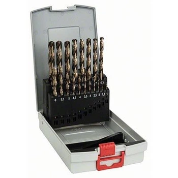 Набор сверл по металлу Bosch HSS-Co ProBox 1-10 мм, 19 шт (2608587014)