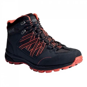 Ботинки Regatta Lady Samaris Mid II Waterproof & Breathable Walkin Blk/NeoPeach, 35.5 (11716288)