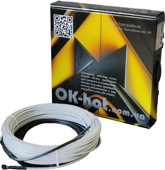 Нагрівальний кабель OK-hot 17 489 Вт 28.8 м (ok-hot-17-489w)