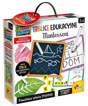 Tablica edukacyjna Lisciani Montessori (8008324094011)
