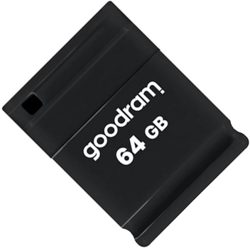 Флеш пам'ять USB Goodram UPI2 64GB USB 2.0 Black (UPI2-0640K0R11)