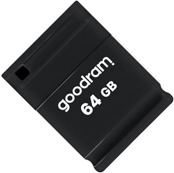 Флеш пам'ять USB Goodram UPI2 64GB USB 2.0 Black (UPI2-0640K0R11)