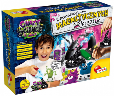 Zestaw naukowy Lisciani Crazy Science Laboratorium Magnetycznych Kreatur (8008324075539)
