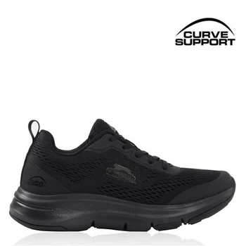 Кроссовки Slazenger Curve Support E-Mesh Black/Black, 38.5 (245 мм) (11858989)