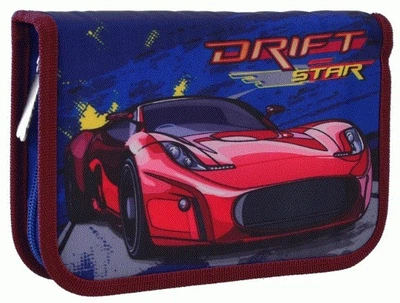 Пенал твердий одинарний HP-03 Drift Star 20,5x13x3,2 см Smart