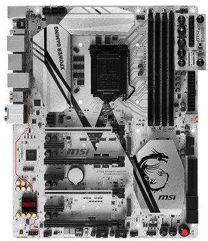 Материнська плата MSI Z170A XPOWER Titanium Edition Z170A XPOWER Titanium Edition) (s1151, Intel Z170, ATX) Б/в