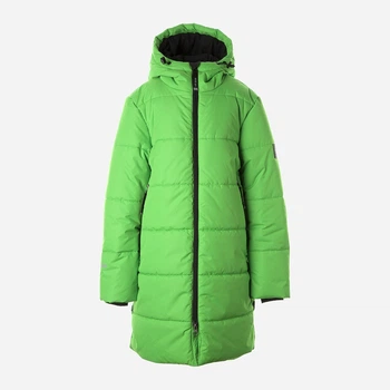 Подростковое зимнее пальто для мальчика Huppa Harmo 12700030-10087 158 см Зеленое (4741632175792)