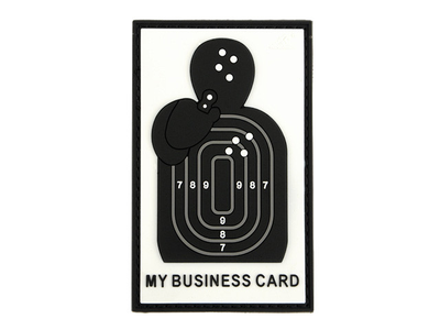 Нашивка PVC My Business Card [WaveCombat] (для страйкболу)