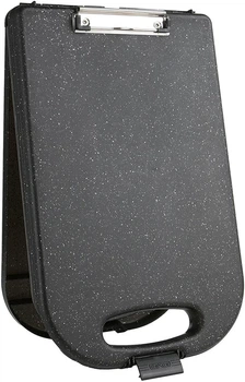 Папка-кейс Dexas Clipcase-2 А4 з ручкою 40х25,5 графит 2717-91