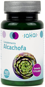 Дієтична добавка Sakai Alcachofa 550 мг 100 таблеток (8423245280013)