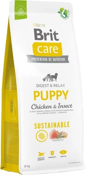 Корм для цуценят Brit Care Dog Sustainable Puppy з куркою та комахами
