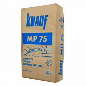 Штукатурка машинна гіпсова Кнауф МП-75 30 кг