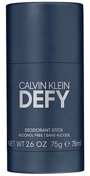 Парфумований дезодорант для чоловіків Calvin Klein Defy 75 мл (3616301296645)