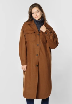 Пальто жіноче коричневе Arber Shirt coat W 46 зріст 4 коричневий (GOW 07.07.40)
