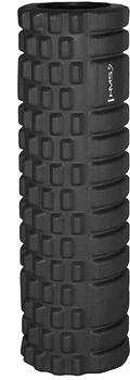 Wałek fitnes roller HMS FS102 45 cm Czarny (5907695507423)