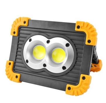 Светодиодный фонарь Lemanso 20W 6500K 300+300lm IP65 c USB LMP90