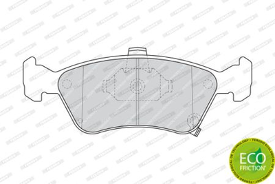 Колодки тормозные дисковые, к-кт. Ferodo FDB1321