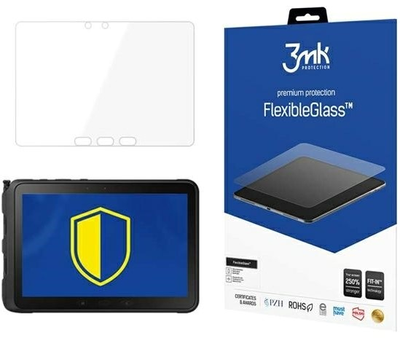 Szkło Hybrydowe 3MK FlexibleGlass Samsung Galaxy Tab Active 4 Pro do 11" (5903108491501)