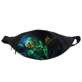 Поясная сумка Бананка Дота (GBD014) Gear Bag черная