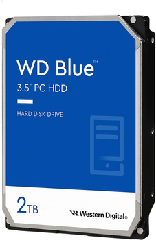 Жорсткий диск Western Digital Blue 2TB 7200rpm 64MB WD20EARZ 3.5" SATAIII (0718037900667)