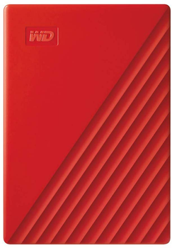Жорсткий диск Western Digital My Passport 4TB WDBPKJ0040BRD-WESN 2.5" USB 3.0 External Red (0718037870236)