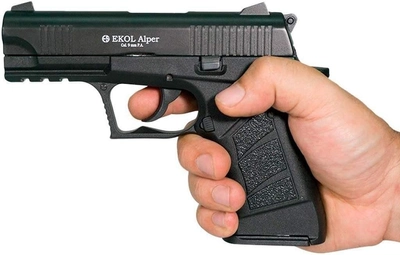 Стартовый шумовой пистолет Ekol Alper Black (9 mm)
