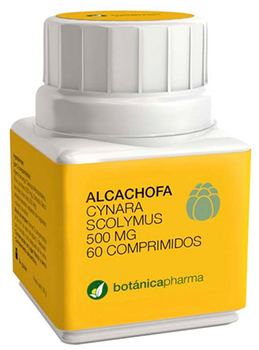 Дієтична добавка Botanicapharma Alcachofa 500 мг 60 капсул (8435045200016)