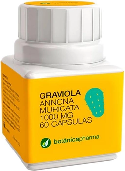 Дієтична добавка Botanica Nutrients Graviola 1000 мг 60 капсул (8435045200474)