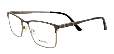 Оправа для окулярів жіноча, чоловіча металева Consul 7453 C3
