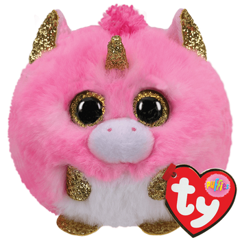 Miękka zabawka TY Puffies Fantasia Różowy jednorożec 10 cm (8421425082)