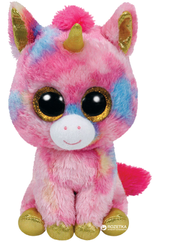М'яка іграшка TY Beanie Boo's Єдиноріг Fantasia 15 см (36158) (008421361588)