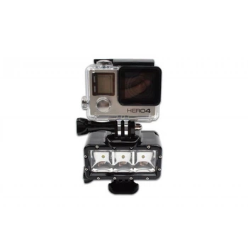 Свет подводный на 1 аккумулятор горизонтальный "Suptig" для GoPro 5 6 7 8 Xiaomi Yi 4k Sjcam Eken