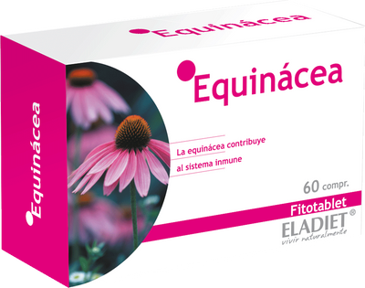 Дієтична добавка Eladiet Equinacea Fitotablet 60 таблеток (8420101010746)