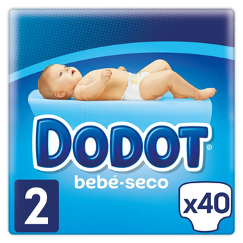Pieluchy Dodot Baby-Dry Diapers Rozmiar 2 40 szt (4015600951917)
