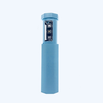 Портативный карманный телескопический стерилизатор UVС голубой