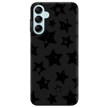 Чехол для Samsung Galaxy M14 5G черный матовый soft touch Black Star (18940050154467113)