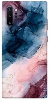 Чехол для Samsung Galaxy Note 10 Plus Epik Print Series Розово-голубые разводы