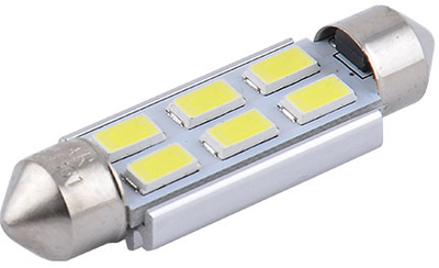 Светодиодные лампы Solar Electric 5730 Canbus 12 В SV8.5 T11x41 6SMD White 2 шт (SL1361)