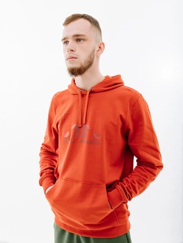Мужское Худи HELLY HANSEN NORD GRAPHIC PULL OVER HOODIE Оранжевый L (7d62975-308 L)