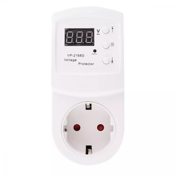 Захисне реле напруги Voltage Protector VP-2168D Білий