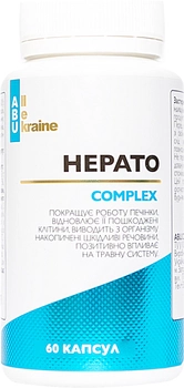 Растительный комплекс для печени с витаминами Hepato Complex ABU 60 капсул (4820255570761)